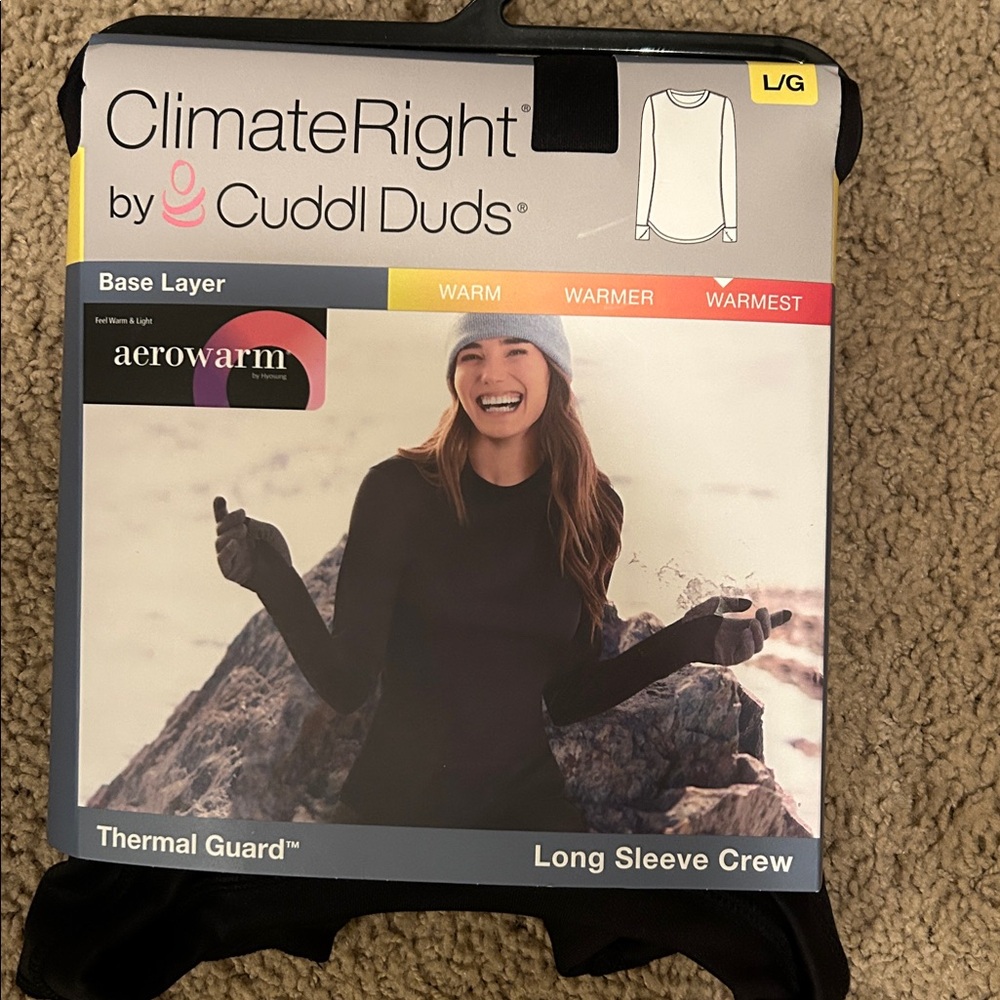 Climate Right by Cuddl Duds 3 piece set Size Large New in Package Final Price! - Picture 6 of 7